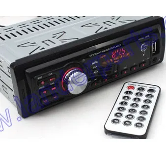 Автомобильный Радио плеер MP3 FM USB 1 Din с пультом дистанционного управления порт 12V