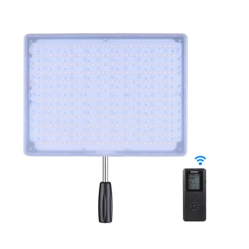 

YongNuo YN600 RGB Professional LED Video Light 5500K+RGB Adjustable Brightness CRI>95 with Remote Controller Studio Lighting