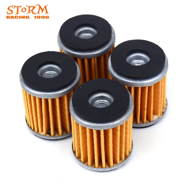4PCS Motorcycle Oil Filter For YAMAHA ATV Quad YFM250 YFZ450 YFM YFZ