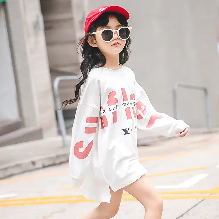 Sweatshirts for teenage girls 2019 spring kids children top fashion ...