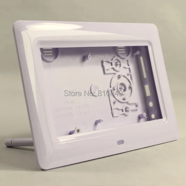 Plastic case white for DIY 7inch AT070TN90 AT070TN92 AT070TN93 lcd monitor
