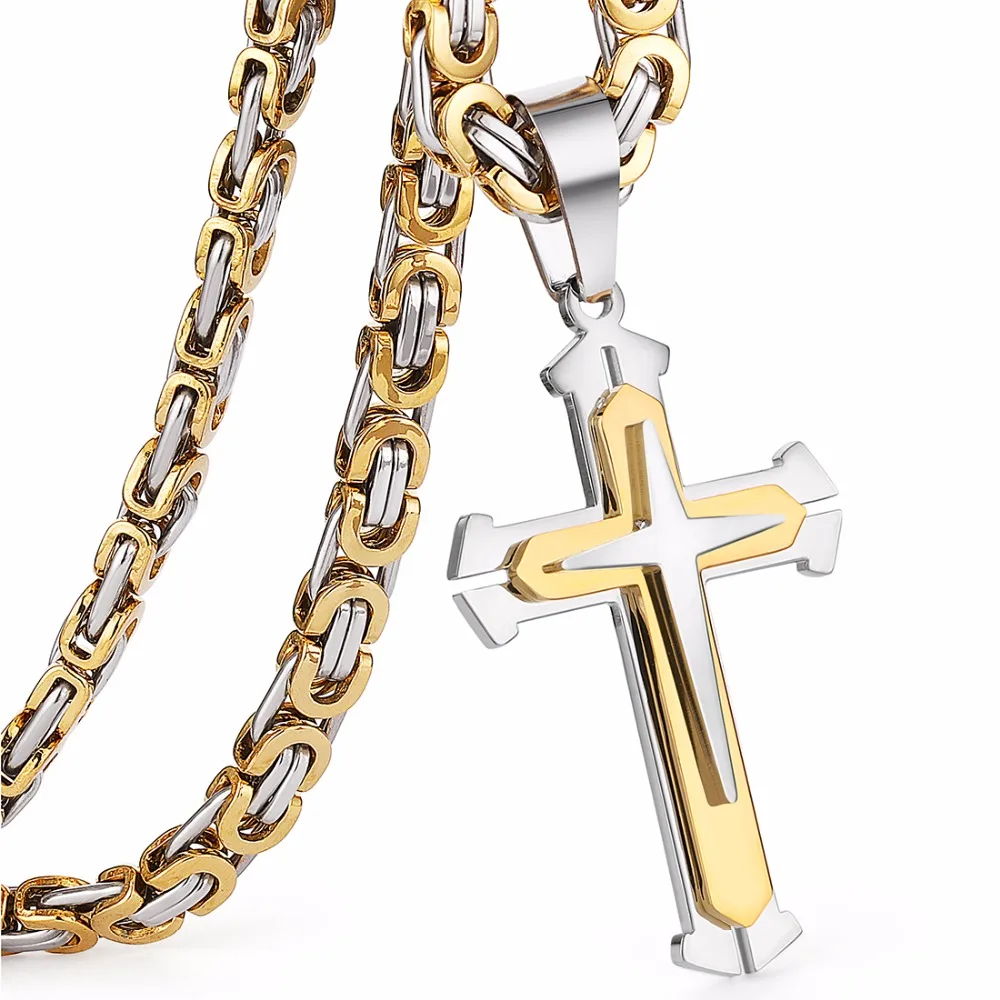 Stainless Steel Pendant Necklace 3 