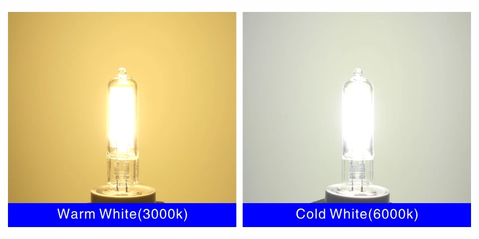 Затемнения светодиодный G4 G9 лампочки, 6 Вт, 9 Вт COB Стекло светодиодный лампы заменить 40 Вт 60 Вт галогенная лампа для подвесные светильники