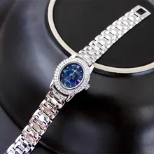 40 г 925 пробы серебряные ювелирные часы браслеты для женщин ювелирные изделия винтажные S925 Твердые тайские серебряные цепи наручные часы браслет