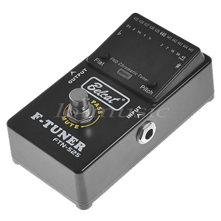 Genuine Belcat FTN 525 Effect Pedal Tuner For Guitar Or Bass Tuning By