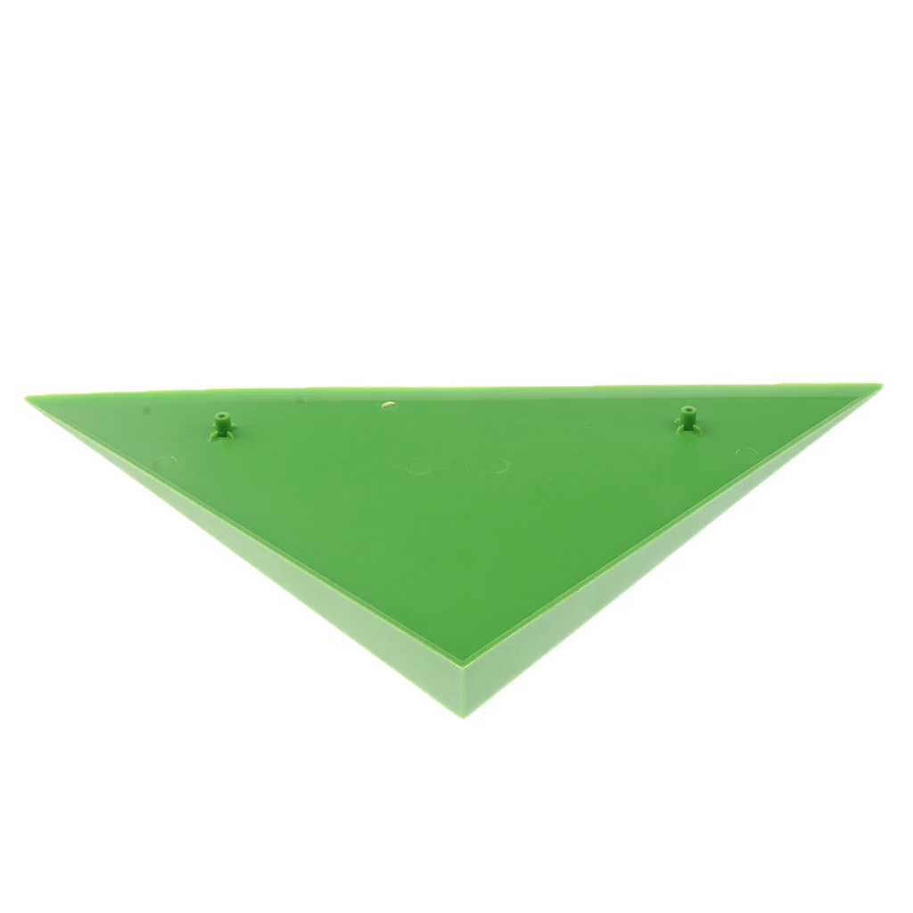 1 Pair Environment Plastic Durable Triangle Foosball Table Football Table Corner Edge Protector Fit for Most Foosball Tables