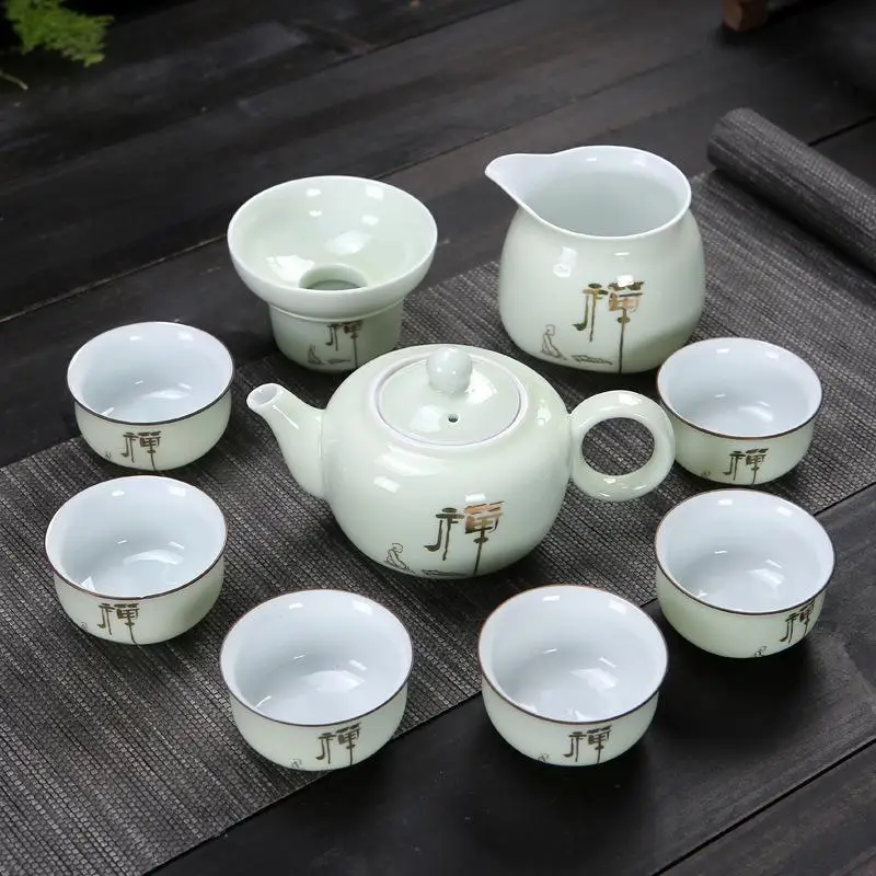 Chinese Kung Fu Tea Set White Porcelain Teaware Set Chinese Traditions Gai Wan Tea Cup Bone China Tea Sets Gaiwan Pot Set Gift Chinese Kung Fu Tea Set White Porcelain Teaware Set Chinese Traditions Gai Wan Tea Cup Bone China Tea Sets Gaiwan Pot Set Gift