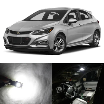 

Pack 7 Led Light Bulbs For Chevrolet Chevy Cruze 11-17 Interior Package Replace Kits Map Dome Trunk License Plate Replace Lamp