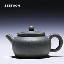 250 мл Китай здоровый фиолетовый глина аутентичный китайский чайник для заварки чая чайник Цзы-Ша ручной работы чайный набор кунг-фу чайник керамический чайник Stamens Huarui горшок