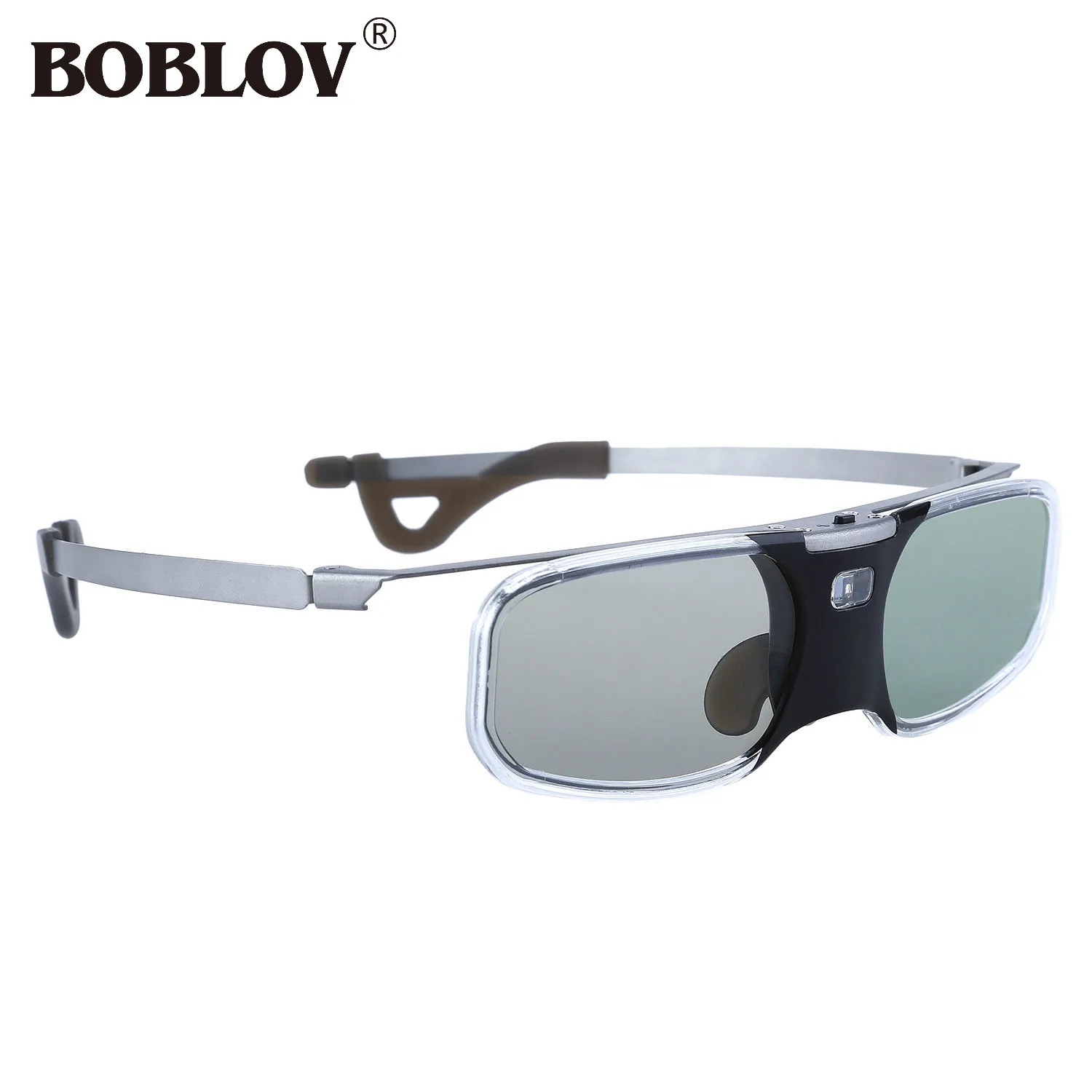 BOBLOV RX 30 3D DLP Link 96 144 Гц очки с активным затвором 8 м Перезаряжаемый для проектора|3D