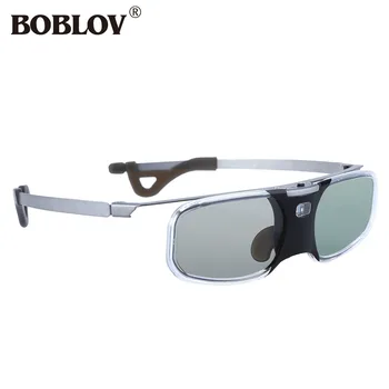 

BOBLOV RX-30 3D DLP-Link 96-144Hz Active Shutter Glasses 8M Rechargeable For DLP Link Projector