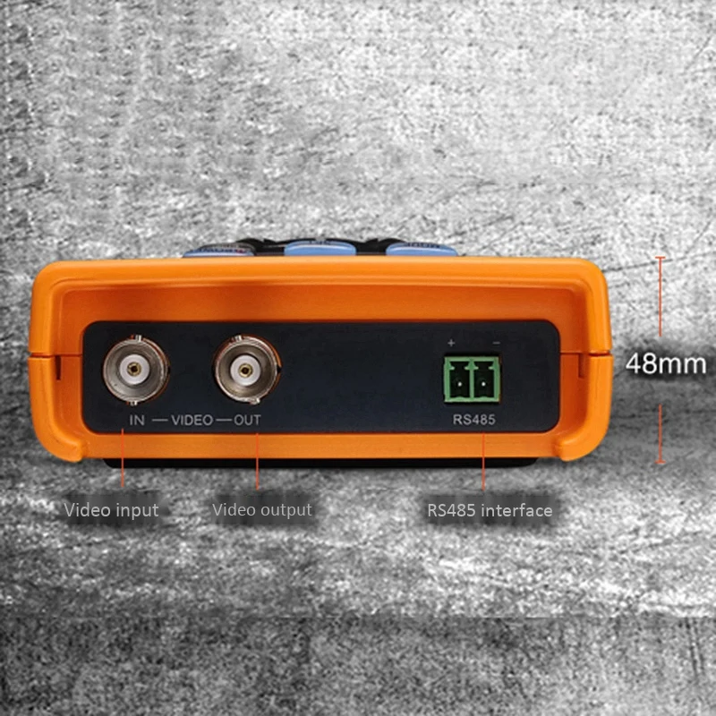  4 in 1 CCTV Tester Video Monitor Tester for AHD TVI CVI CVBS Cameras 3.5inch LCD Monitor 12V DC Pow - 33027158143