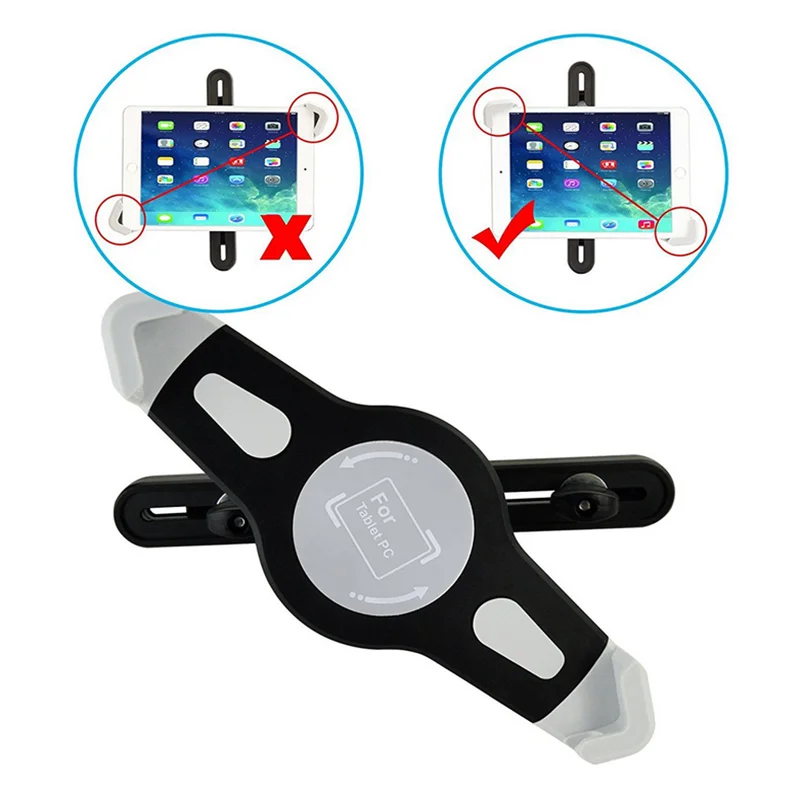 Универсальный Прочный Автомобильный подголовник для планшета, ПК, держатель с 7-10 дюймовым настольным задним сиденьем для iPad Air 2/Pro для samsung для lenovo
