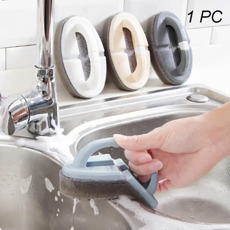 

1 Pcs Multi-function Sponge Strong Cleaning Brushes Foldable Kitchen Bathroom Scrubber cleaning tools