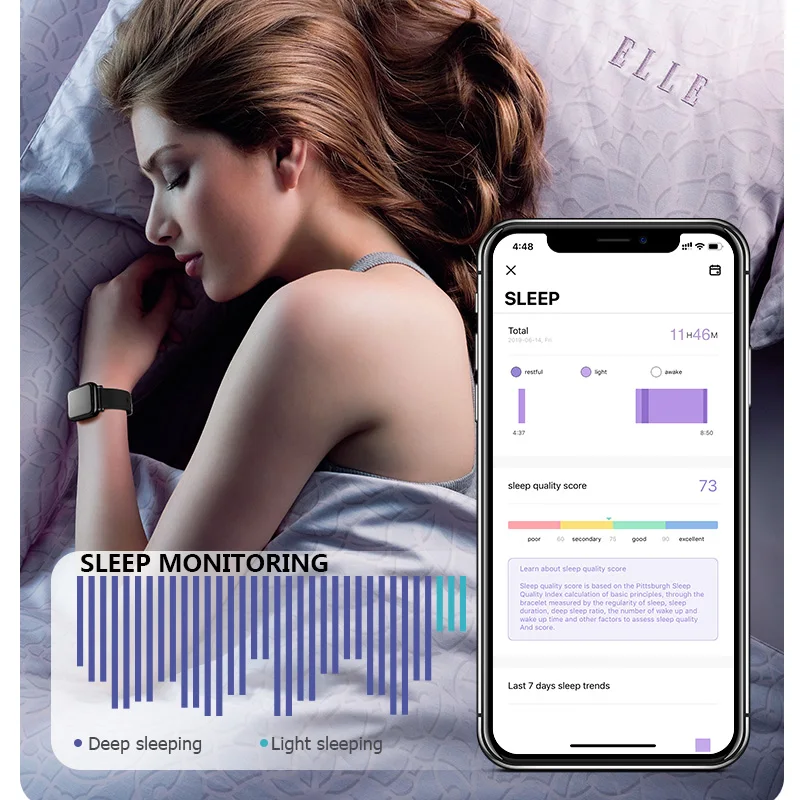 IP68 Водонепроницаемые Смарт-часы для мужчин и женщин, мониторинг сердечного ритма, измерение кровяного давления, мужские Т-часы, умные часы с поддержкой IOS Android
