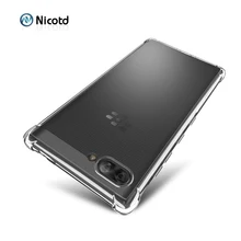 ТПУ Силиконовый противоударный чехол для Blackberry Key2 LE Ультратонкий Прозрачный чехол-накладка для Blackberry Evolve X Keyone