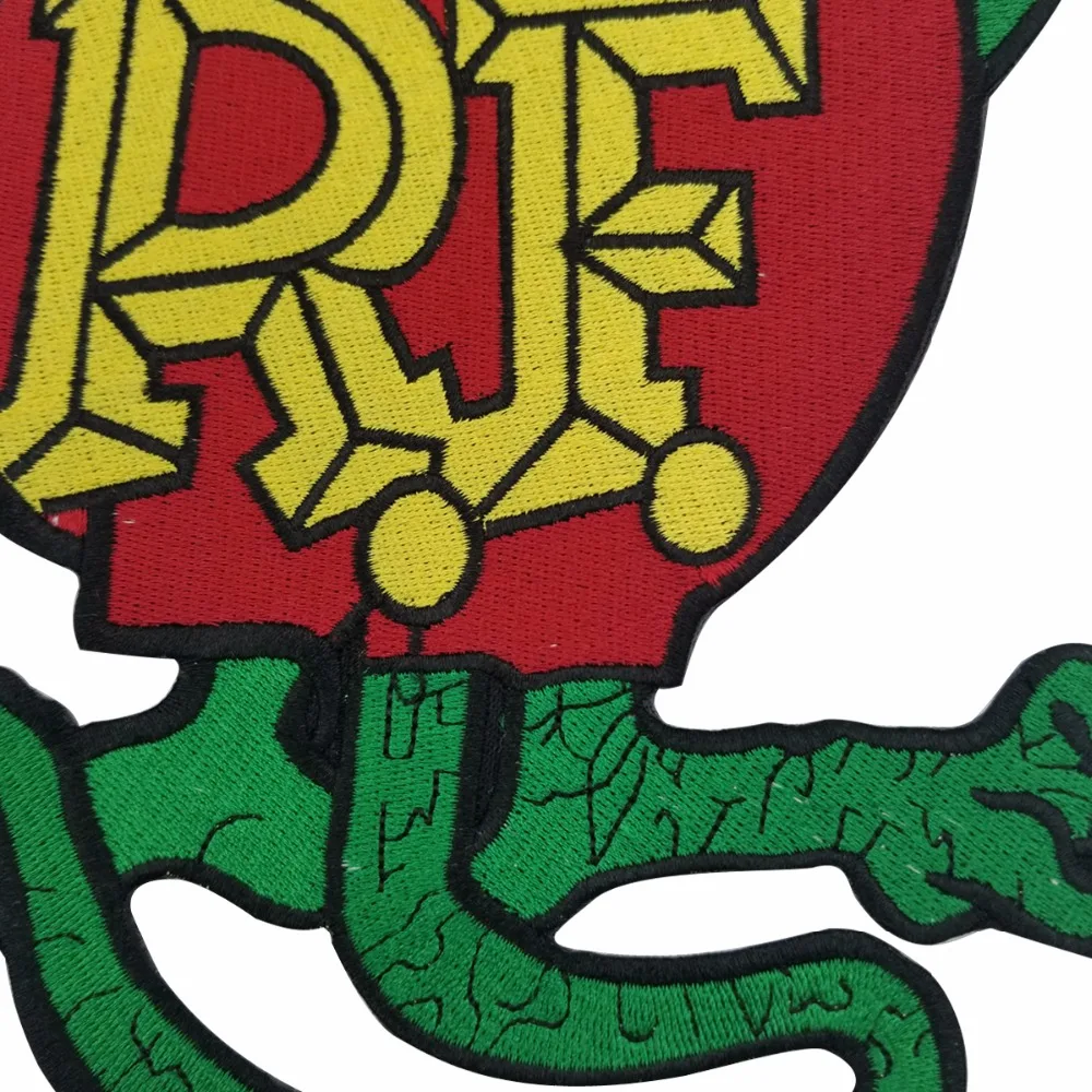 RF MOUSE PATCH motorcycle biker patches custom embroidery iron-on cool jacket biker mini DIY patch (5)