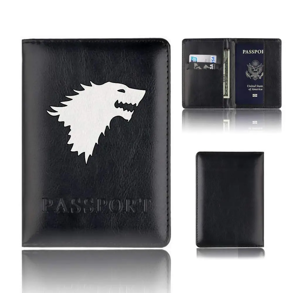 Game of Thrones Stark Passport Wallet Holder Cover Official Brand New 
