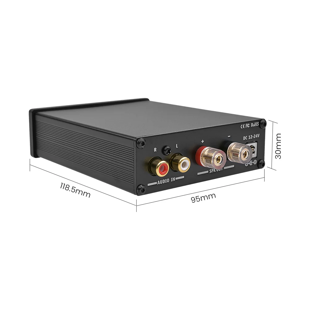 Мини Hi Fi аудио усилитель AIYIMA TPA3116D2 NE5532P класса D можно переключить на басовый