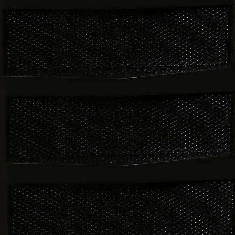 New Computer Main Chassis Front Bezel Dustproof Filter Components Net Cooling Accessories Black Aluminum alloy Protective Net