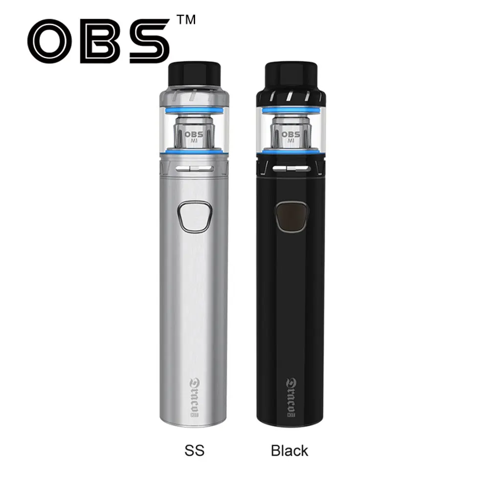 

Original OBS Draco Starter Kit W/ 3000mAh Built-in Battery & 2ml/3.5ml E-juice Capacity 80W Output Easy Top Refill Vs Ijust 3