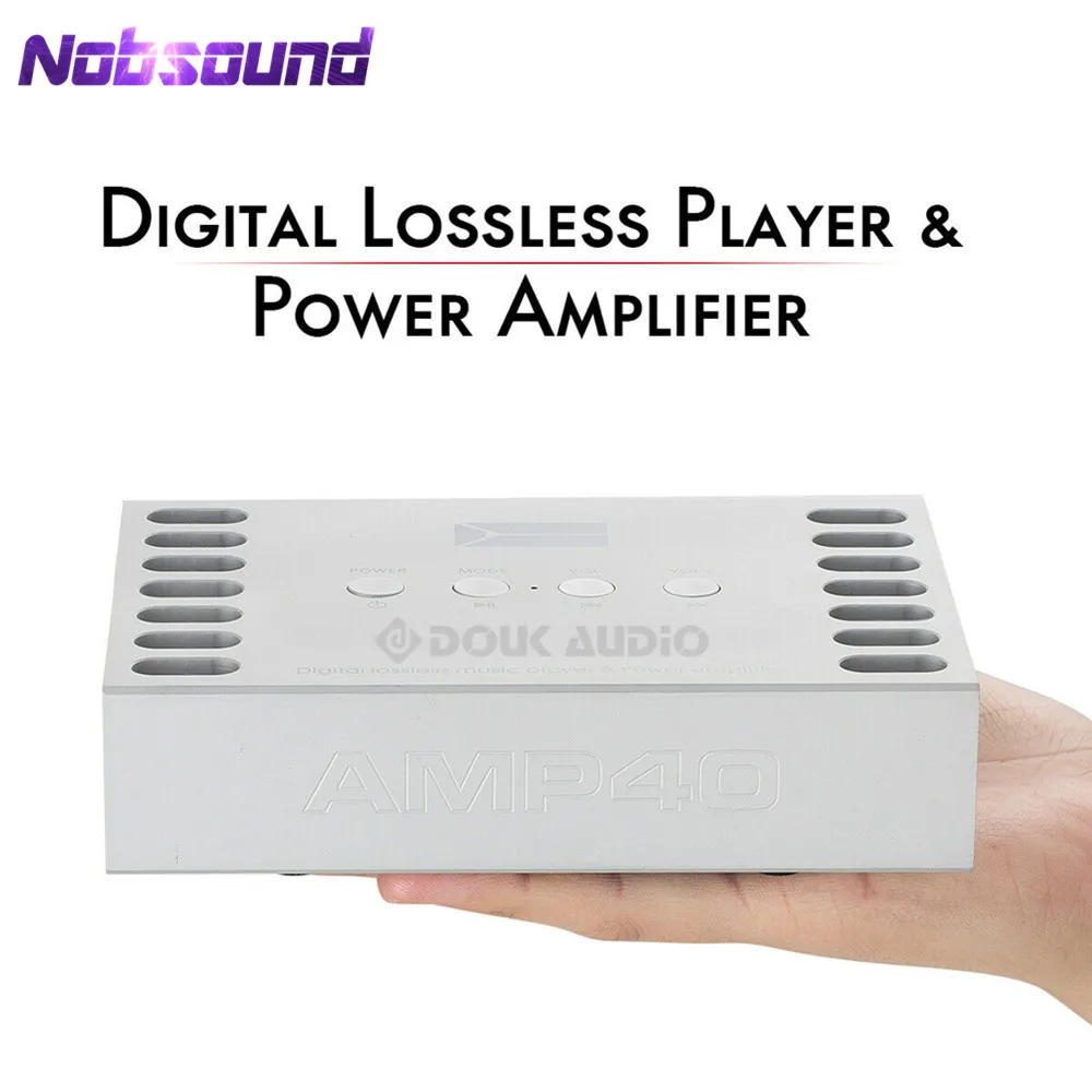 

Nobsound Mini Bluetooth 5.0 Power Amplifier Digital Lossless Music Player HiFi Headphone Amp