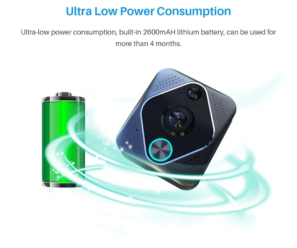 1080P HD Smart WIFI Security Video DoorBell (3)