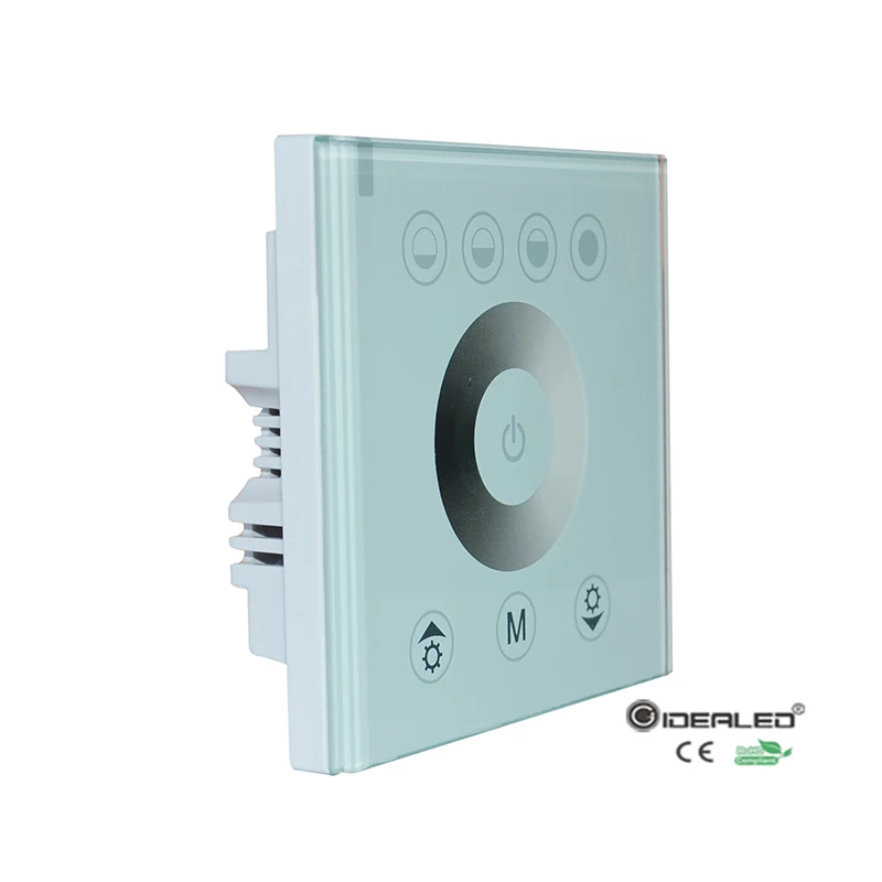 

Touch panel LED controller Smart dimmer driver for led strip light and led panel light DC12V-24V 12A