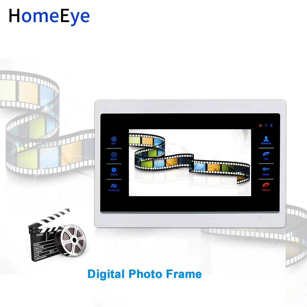 Видеодомофон HomeEye 720P 7 дюймовый HD видеодомофон домашнее управление дверью