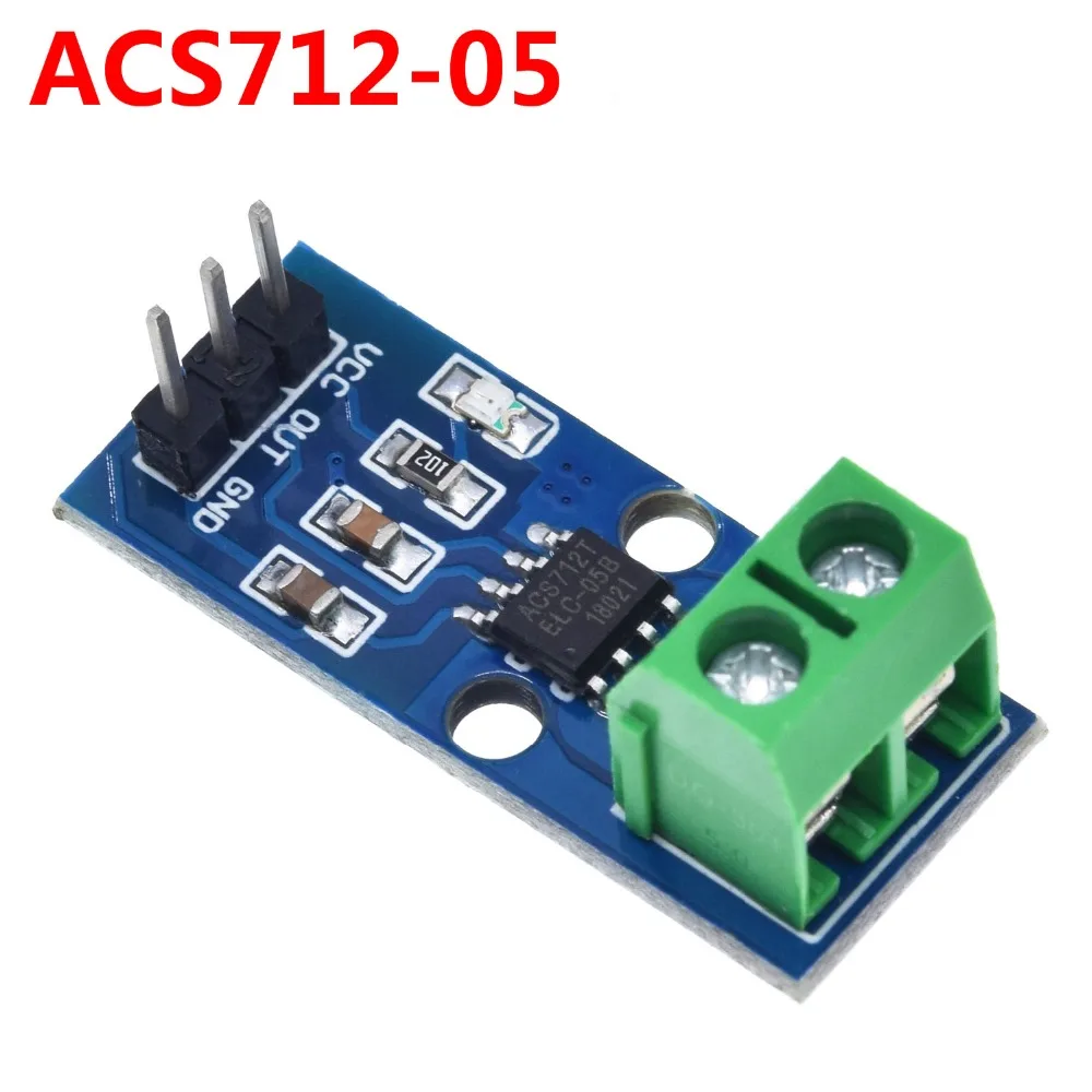 1 шт. GREAT IT ACS712 5A 20A 30A диапазон зал Текущий сенсор модуль ACS712 модуль для Arduino 5A 20A 30A