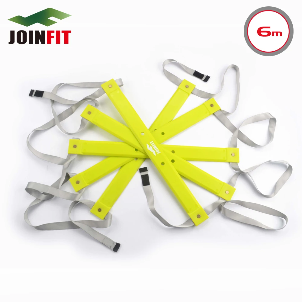 

( 6m with 13 Flat Rungs )Speed Non-adjustable Agility Ladder /Fixed Rungs Speed Agility Ladder with Free JOINFIT Carry Bag
