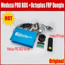 Новая оригинальная коробка Медуза PRO Box+ Octoplus frp Dongle+ JTAG зажим MMC для LG для samsung для huawei с Оптимусом кабелем