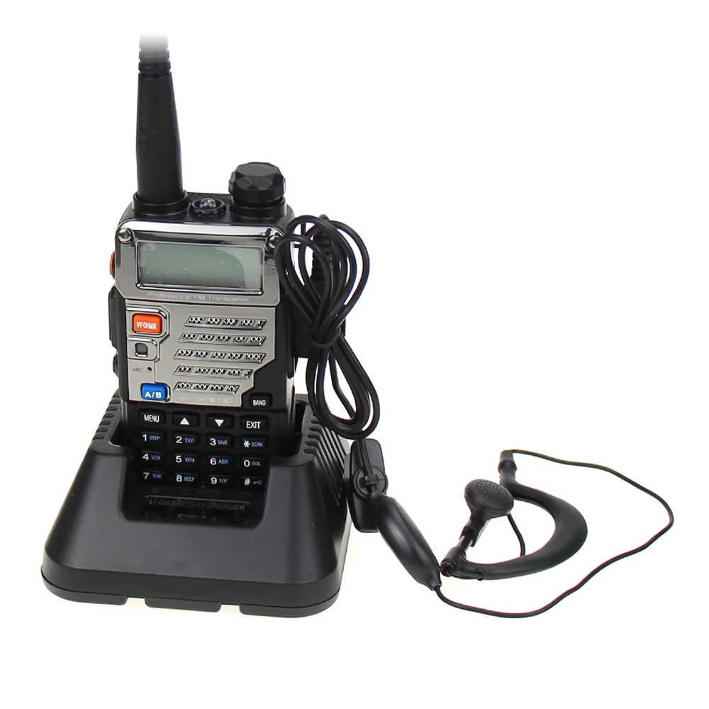 

New Baofeng UV-5RE Walkie Talkie Dual Band VHF UHF 136-174/400-520MHz FM Transceiver Portable 5W Two Way Handheld Radio Scanner