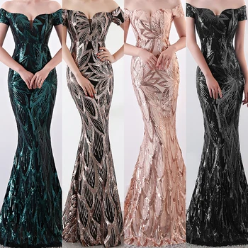 

Retro Sequin Dress Sexy Womens Plus Size Dresses Luxury Women Fashion Evening Party Shining Bling Dress Robe Vestidos
