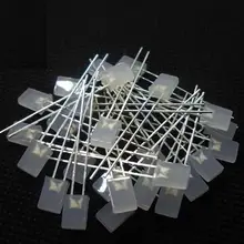 1000 шт./лот 2*5*7 мм зеленые легкий туман туманный зеленый 2x5x7 квадратных Cube используйте LED светодиод