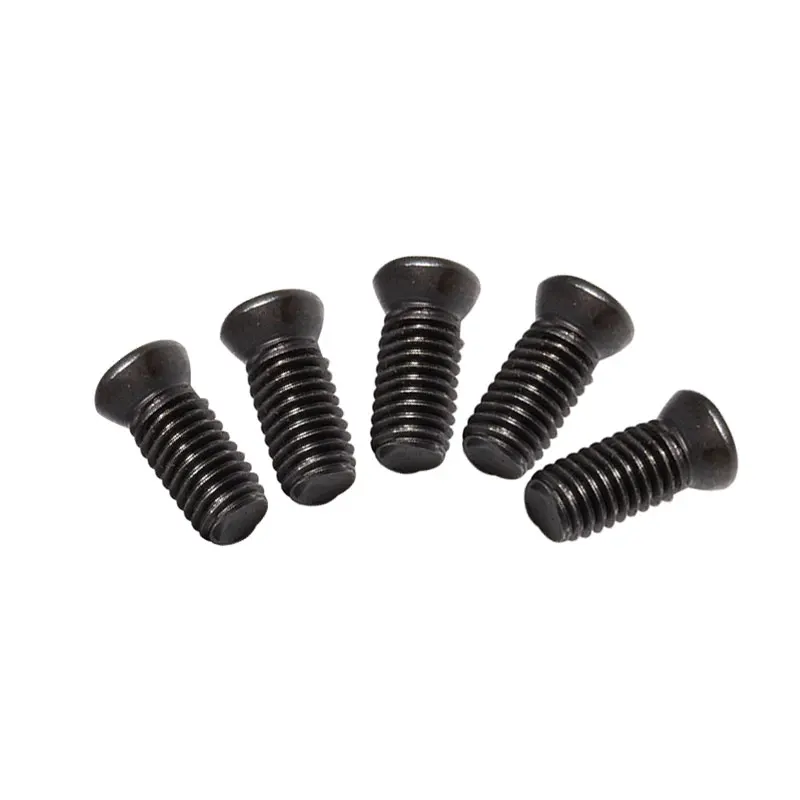 uxcell 5 x 8mm x 35mm Thread Hex Head Flat Tip Screws Solid Brass Fasteners