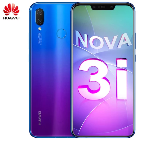 Global Rom Original Huawei Nova martphone 6 3 inch Kirin 710 Octa Core Android 8 1 Glass Phone Body 3340mAh Fingerprint