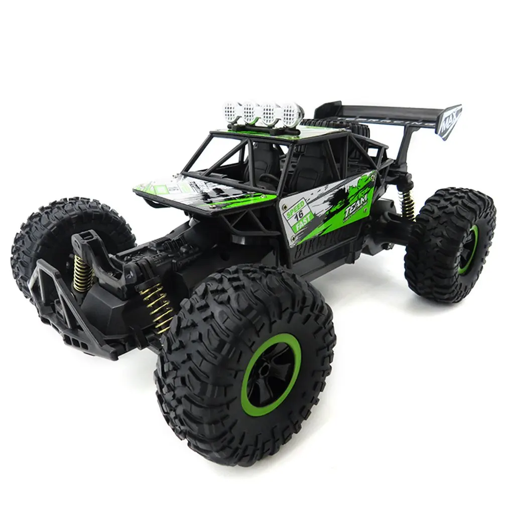 

4WD Updated Radio Control RC Car 1/18 Scale 2.4Ghz High Speed RC Crawler Climber Buggy Off-Road RTR Toys for Children Boys