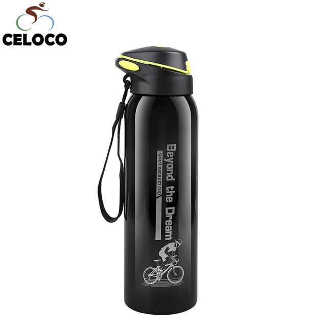 US $11.08 500ML Bike Water Bottle Outdoor Sport Running Mountain Cycling Warmkeeping Bicycle Kettle Drink Bo