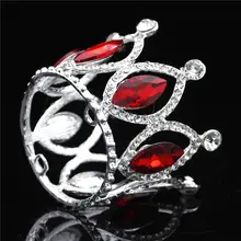 Детские диадемы и короны для девочек и мальчиков диадема с кристаллами день рождения выпускного вечера ювелирные изделия на волосы маленький мини тиара украшения для волос