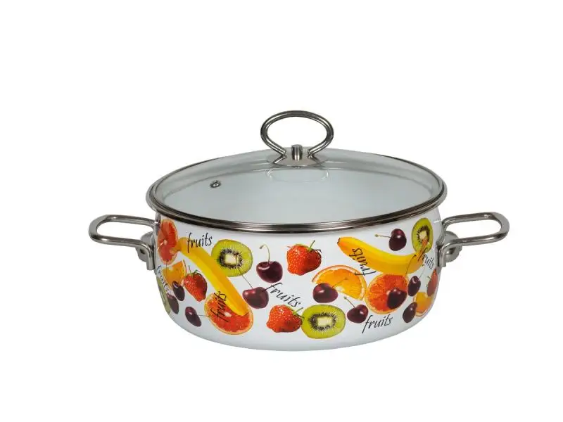 Кастрюля VITROSS, Fruits, 4 л, со стеклянной крышкой