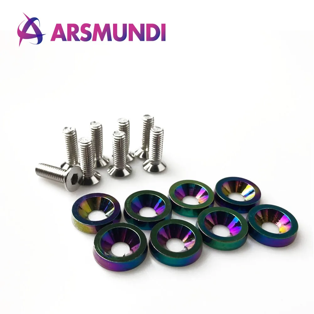 

1set=8pcs M6 Fender Washers neo chrome washers and bolt