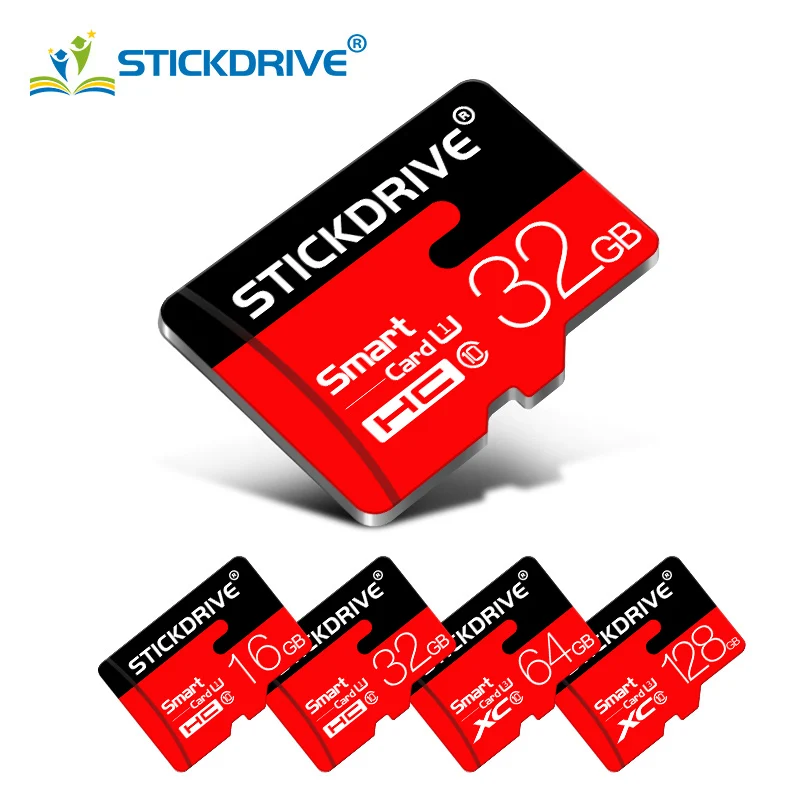 Дешевый Micro SD Card 8 GB 16 GB 32 ГБ, 64 ГБ и 128 ГБ Class10 UHS 1 флэш памяти карты MicroSD карты памяти для Подставка под смартфон Камера