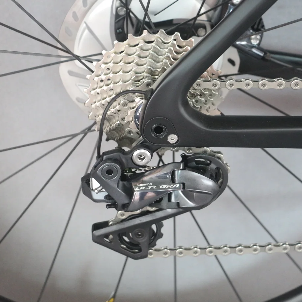 Новые поступления Aero дисковый тормоз Дорожный полный TT x16 с SH1MANO R8070 Di2 указано DT350