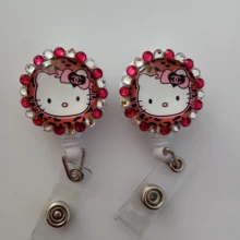 Kawaii рисунок «Hello Kitty» id Знак держателя карты 10 шт./лот