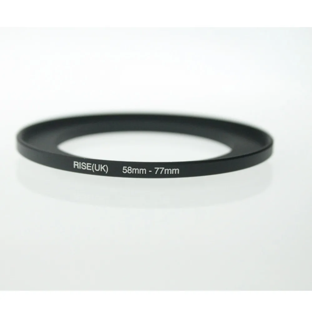 

RISE(UK) metal 58mm-77mm filter adapter ring fit for all same DIA size lens(58-77) free shipping
