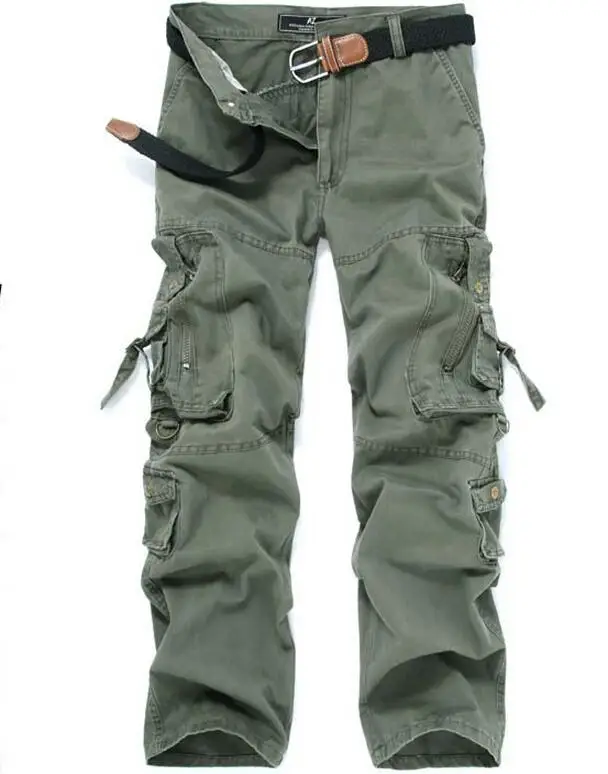 28 36 HOT 2018 Spring Male New Fashion Bootcut trousers loose cargo ...