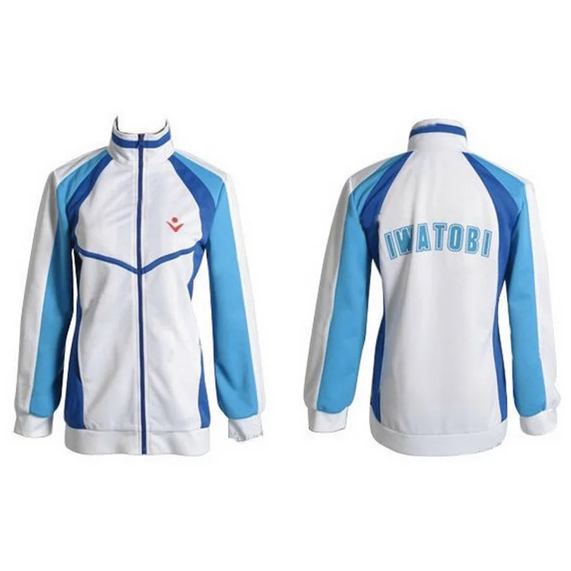 Милый Единорог бесплатно! Iwatobi пальто Haruka Nanase косплей костюм унисекс куртка