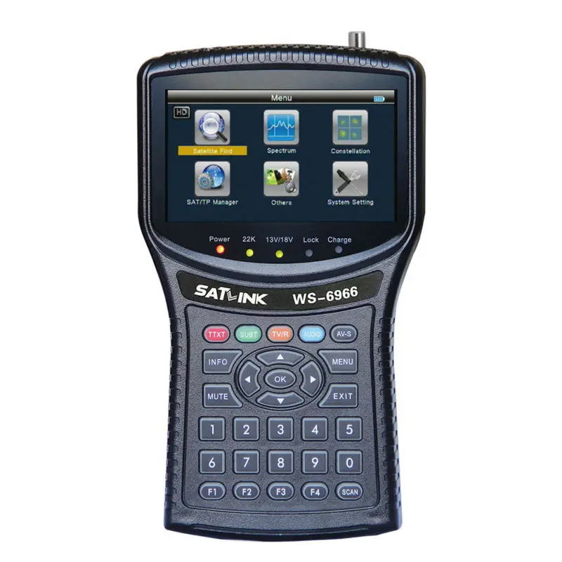 SZBOX Satlink WS-6966 Satellite Finder Meter MPEG4 DVB-S DVB-S2 Meter Satlink WS6966 HD Satellite Signal Finder free shipping SZBOX Satlink WS-6966 Satellite Finder Meter MPEG4 DVB-S DVB-S2 Meter Satlink WS6966 HD Satellite Signal Finder free shipping