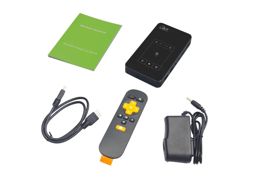 ByJoTeCH T18 DLP мини проектор Android 4 WIFI 1 ГБ ОЗУ 32 Гб ПЗУ Сенсорная панель аккумулятор 5000